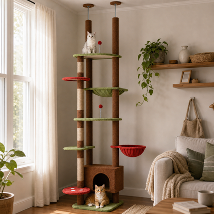 Floor-to-Ceiling Cat Tree