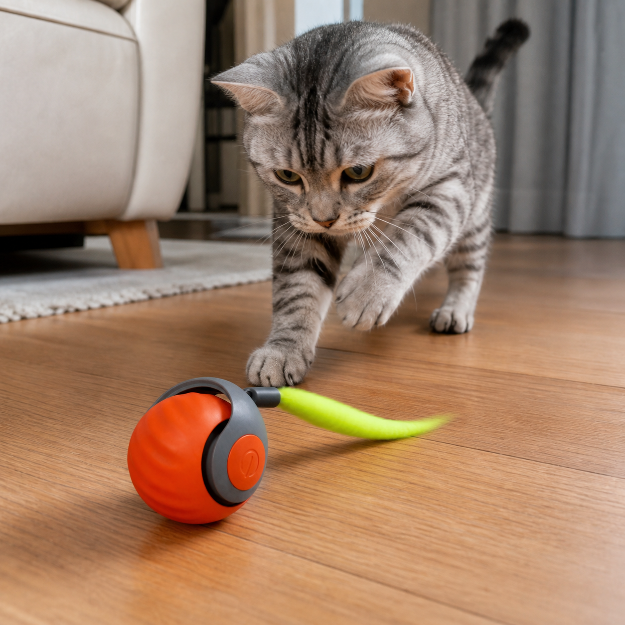 Rechargeable Cat Teaser Ball