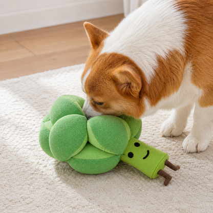 Broccoli Snuffle Puzzle