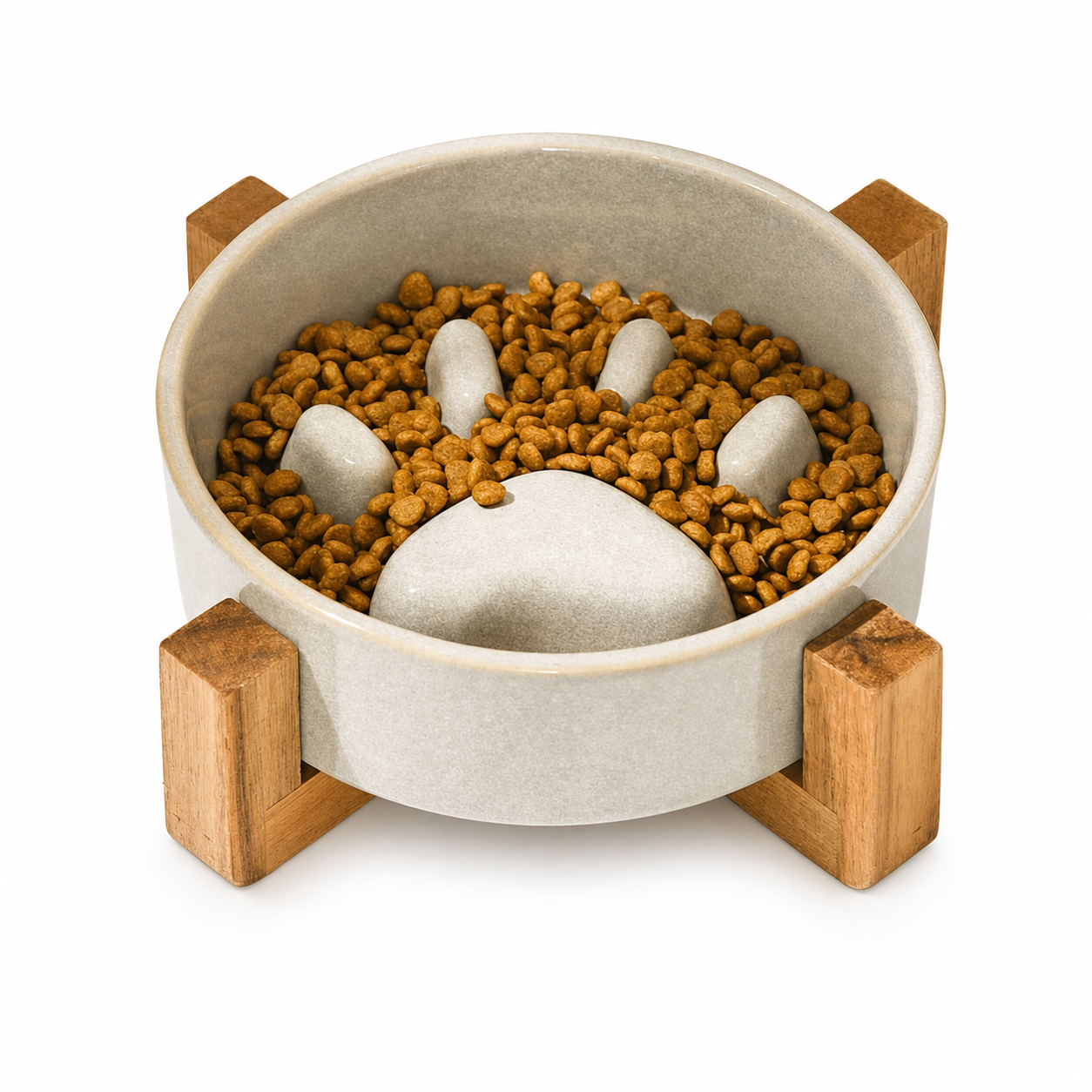 Ceramic Slow Feeder Bowl