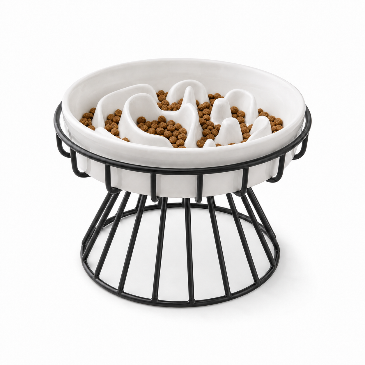 Raised Ceramic Bowl