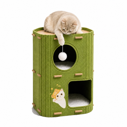 Multi-Level Cat Condo