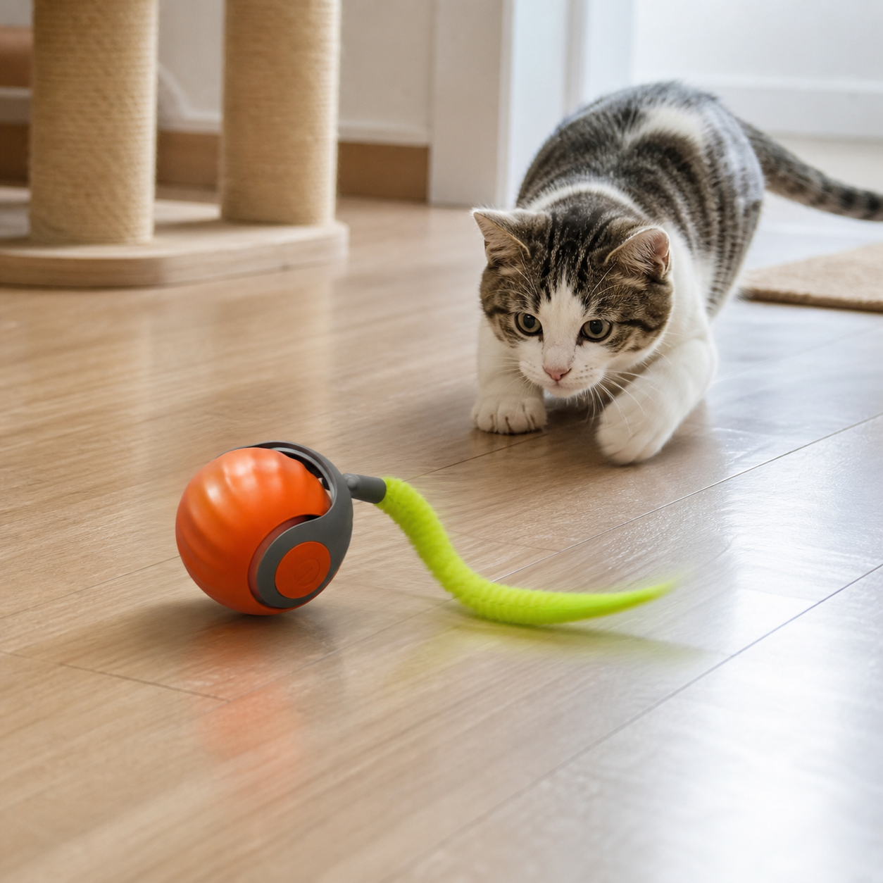 Rechargeable Cat Teaser Ball