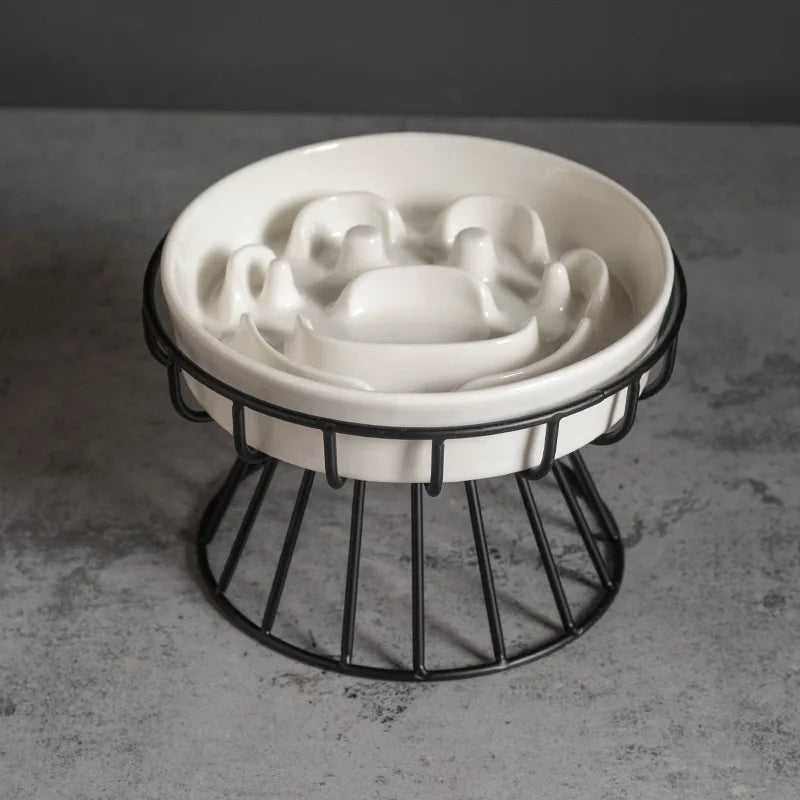 Raised Ceramic Bowl