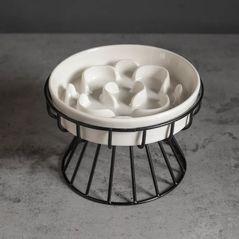 Raised Ceramic Bowl