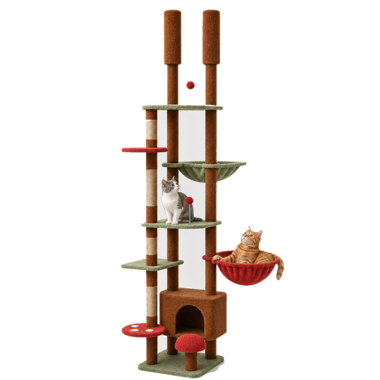 Floor-to-Ceiling Cat Tree